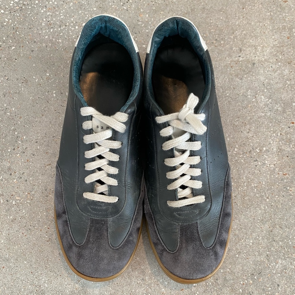 Men’s Sandro Navy Sneakers